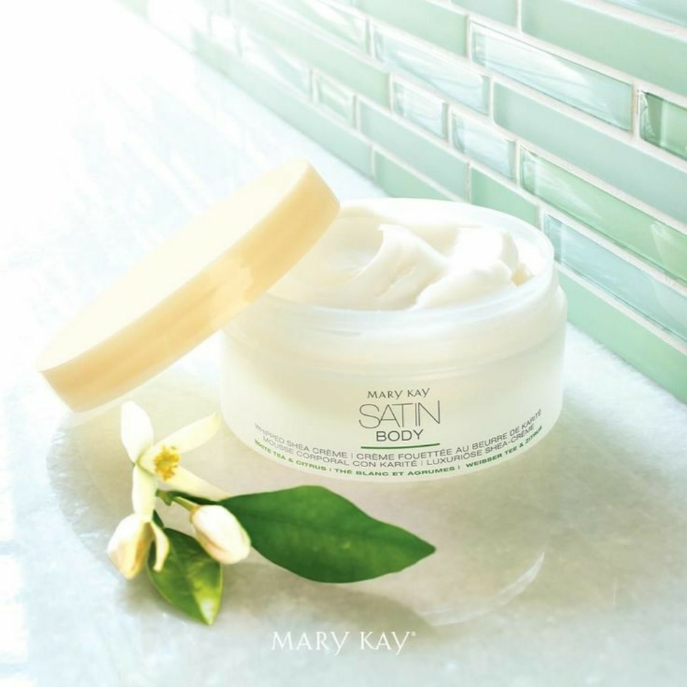 White Tea & Citrus Satin Body whipped shea creme